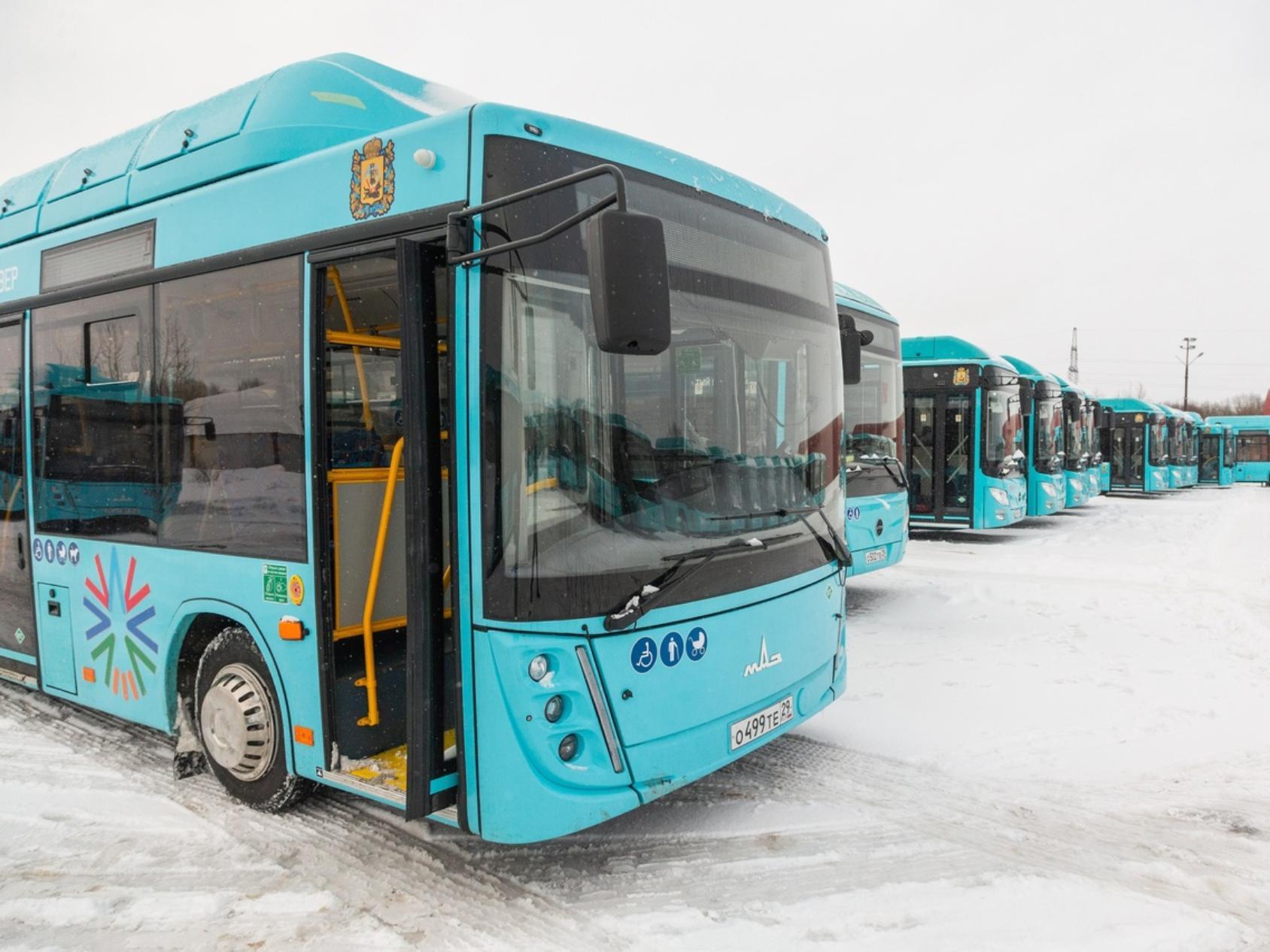 В Архангельске с 1 марта изменятся схемы движения двух автобусных маршрутов